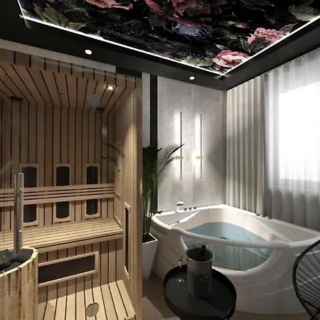 Secret Paradise Jacuzzi & Sauna Apartmán Varšava